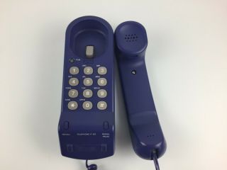 Vintage Sony IT - B3 Corded Purple Telephone Landline Single Line 3