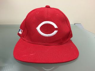 Vintage Cincinnati Reds Sports Specialties Fitted Size 6 7/8 Hat Cap