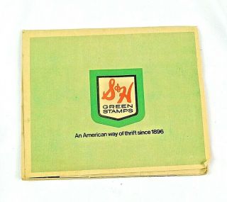 Vintage S&H GREEN STAMPS Quick Saver Book Sperry and Hutchinson Company 2