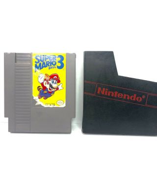 Mario Bros 3 Nintendo Nes Vintage Game