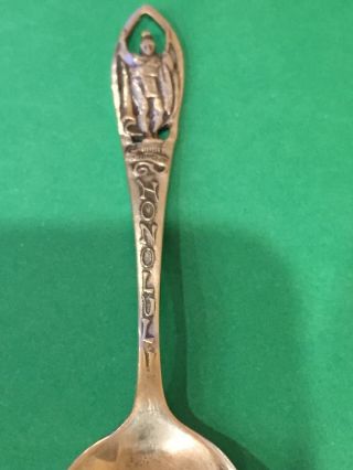 Vintage Honolulu Souvenir Spoon Sterling Silver