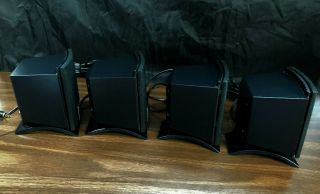 Set of 4 Creative Inspire 5.  1 Replacement Computer System Speakers VTG 3