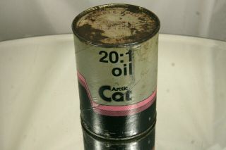 Vintage Snowmobile Arctic Cat Oil Can 1970 