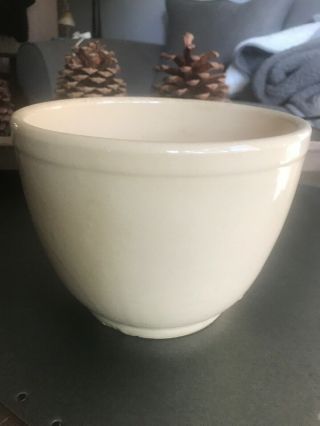 Vintage Watt Pottery Apple Large Grease Jar/Cookie Jar Canister? Lid 3