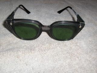 Vintage Fendall Safety Glasses Side Shields