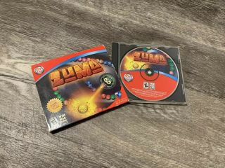 Zuma Popcap Games Vintage 2003 Pc Win Mac Cd Rom Video Game