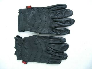 Vintage Hondaline Honda All Leather Motorcycle Gloves Size Small