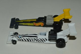 Vintage 1993 McDonald ' s & Hot Wheels DRAGSTERS Happy Meal Toys 3