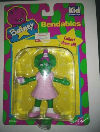 1993 Barney Bendables Baby Bop Birthday Party Vintage From The Lyons Group