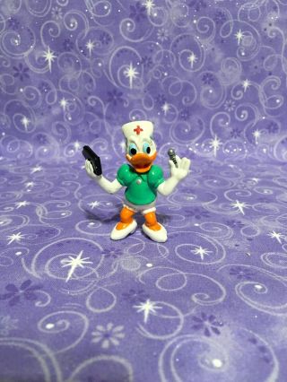 Vintage Disney - Daisy Duck As Nurse Pvc Figure - Applause Inc.