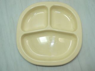 Vtg Rubbermaid Microwave Heatables Divided Plate Dish 0059 Mircoware