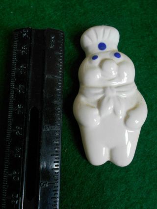 DoughBoy and Mrs.  Butterworth ' s refrigerator magnets - - vintage (I believe) 4