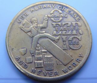 Vintage Albany Grease Token