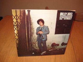 Vintage Billy Joel 52nd Street Rock 1978 12 " Lp Vinyl Record Album