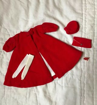 Vintage Barbie Red Flare Outfit 1960s