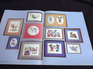 Vintage Paragon Disney Counted Cross Stitch Pattern Book 5070 Pat & Gloria 2