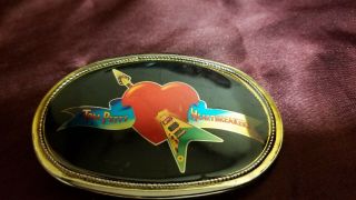 Vintage Tom Petty & The Heartbreakers Belt Buckle Acceptable