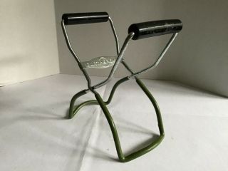 Vintage Earthgrown Green Canning Tongs Tool Lifter Canning Jar Grabber