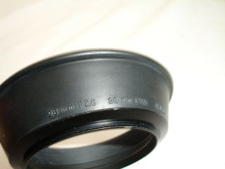 Olympus Om 28mm F 2.  8 / 3.  5 Rubber Lens Hood,  Vintage 49mm Size
