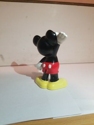 Vintage Walt Disney Mickey Mouse Ceramic Figure Made in Japan 5