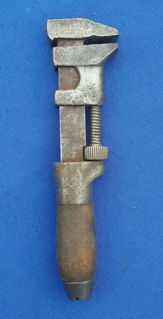 Vintage Girard Wrench Mfg.  Co.  Girard,  Pa,  U.  S.  A.  Monkey Wrench.  6 1/2 " Long
