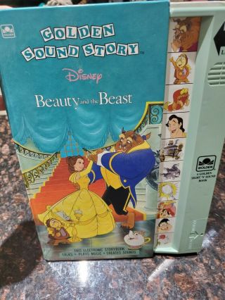 Vintage Golden Sound Story Disney Beauty & The Beast,  Sound