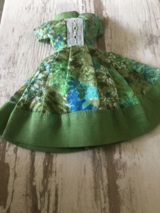 Vintage Barbie Autumn Dress Handmade