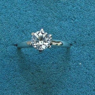 " Saralite " Silver Ring.  - Sarah Coventry Jewelry - Sara Cov - Vtg