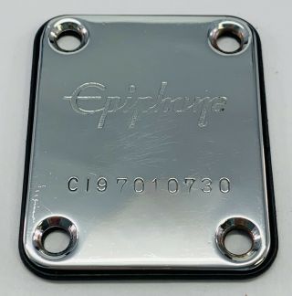 Vintage Epiphone Guitar Neck Plate