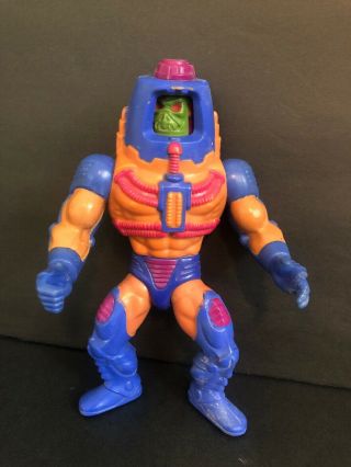 Motu Masters Of The Universe Man - E - Faces He - Man Figure 1982 Vintage Mattel