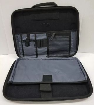Vintage Samsonite Thin Laptop Case Red Hard Shell Zip Briefcase 15 