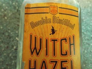 Vintage Dickinson Double Distilled Witch Hazel Bottle Whelan Lab York 2