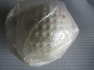 Nos Penfold Made In England Vintage Antique Golf Ball Red Diamond