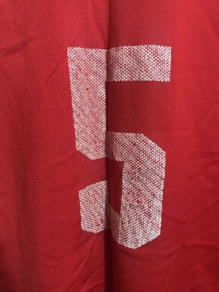 Vintage Champion Indiana Hoosiers Men ' s Basketball Jersey 5 Sz 48 Red 5