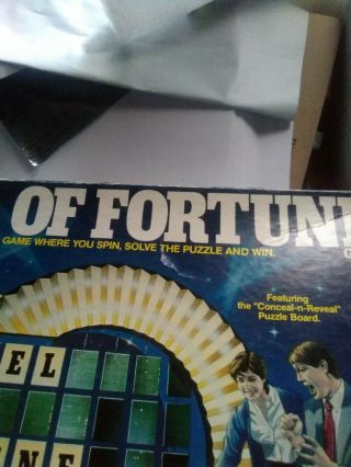 Vintage 1985 Wheel of Fortune Board Game 1st edition Pressman - Complete 2
