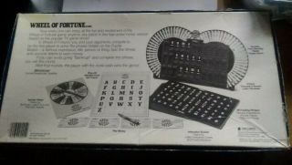 Vintage 1985 Wheel of Fortune Board Game 1st edition Pressman - Complete 3