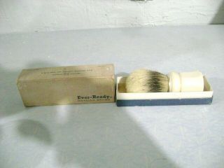 Vintage Ever - Ready Shaving Brush No 300pbt Pure Badger With Box