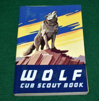 Vintage Boy Scout - 1964 Wolf Cub Scout Book - - Near