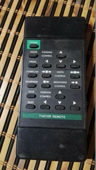 Tvator Tv Remote Control Antec Vintage Television
