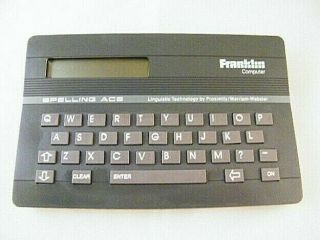 Vintage Spelling Ace (sa - 98) English Spell Check Franklin Computer Euc