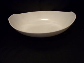 Vintage Oneida Od White Melmac Serving Bowl