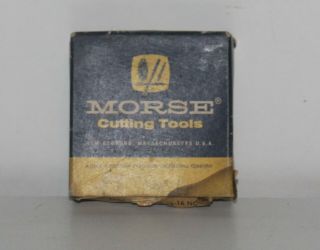 Vintage Morse Cutting Tools No.  2040 Size 3/8 - 16 Nc Taper Cut Thread Hand Taps