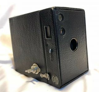 Antique Vintage Brownie Box Camera - No.  2a Eastman Kodak 1902 Patented Boston