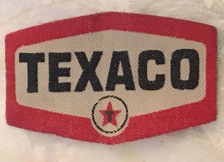 Texaco Patch - Vintage - 2 3/4 " X 1 3/4 "