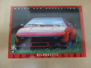 Vintage 1998 Japanese Mcc Trading Card No.  048 Lamborghini Silhouette