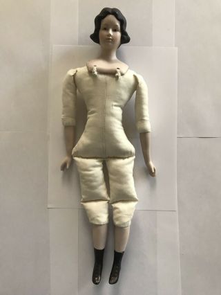 Bisque Porcelain Doll Completed,  Little Women Jo,  Shackman,  Japan