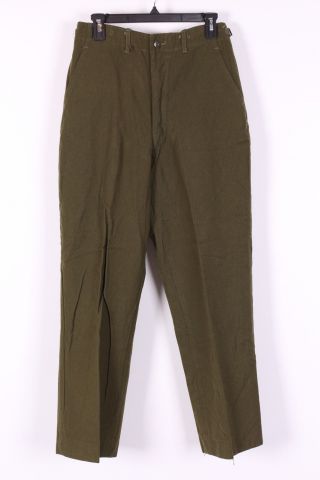 Vtg M - 1951 Og - 108 Wool Trousers Pants Usa Mens Size 31x30