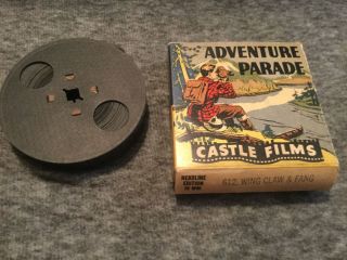 Wing Claw & Fang Adventure Parade Castle Films Vintage 16mm Film Reel Look