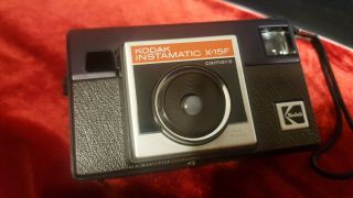 Kodak Instamatic X - 15f Point & Shoot Film Camera Vintage