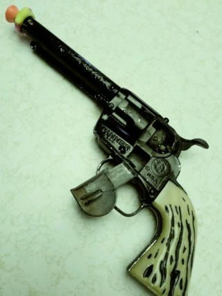 Vintage toy cap gun MATTEL Fanner 50 1950 ' s 5